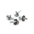 hexagonal head self drilling screws with metal bonded washers din 7504k